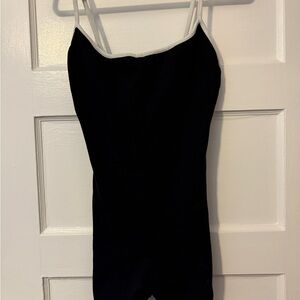 Reformation Black Onesie/Romper with White Trim